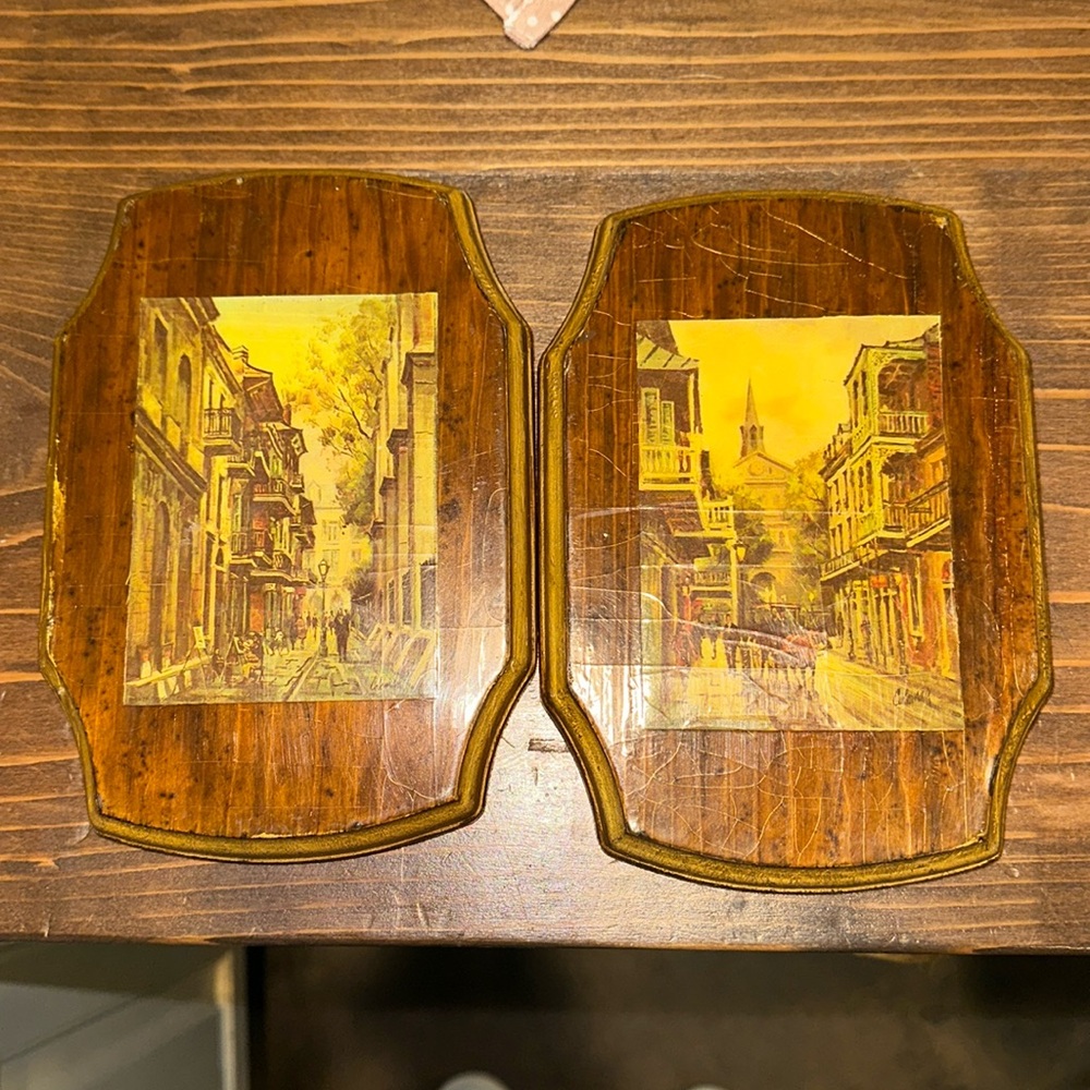 Vintage wall art